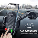 Universal Car Mount Mobile Phone Holder Car Dashboard with Charger and Cable - [Zotasko]